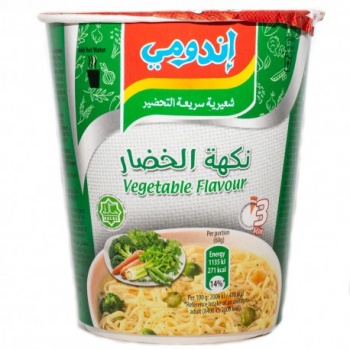 نودل فوری لیوانی اندومی با طعم سبزیجات 230006105e5181425979980